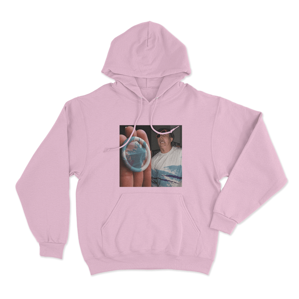Condom Meme Unisex Hoodie Pink Condom Meme Unisex Hoodie Pink