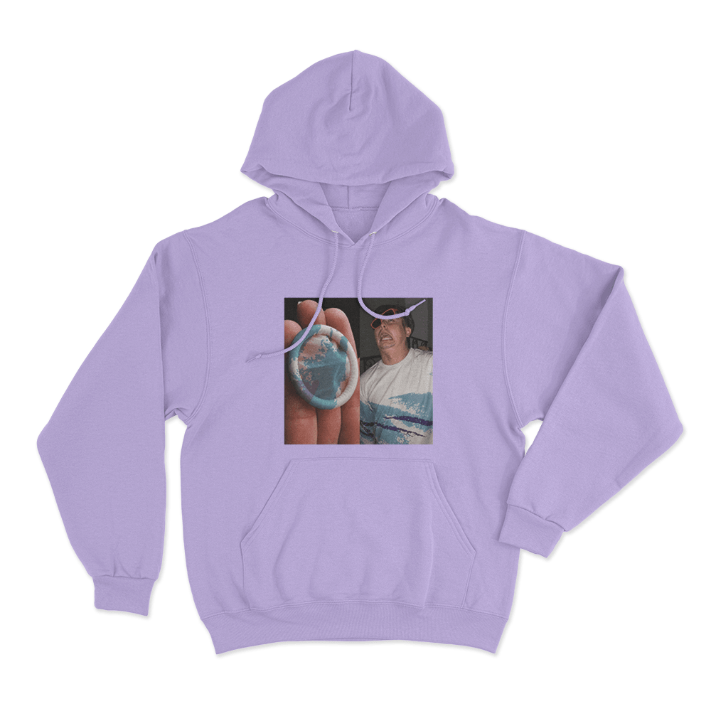 Condom Meme Unisex Hoodie Purple Condom Meme Unisex Hoodie Purple