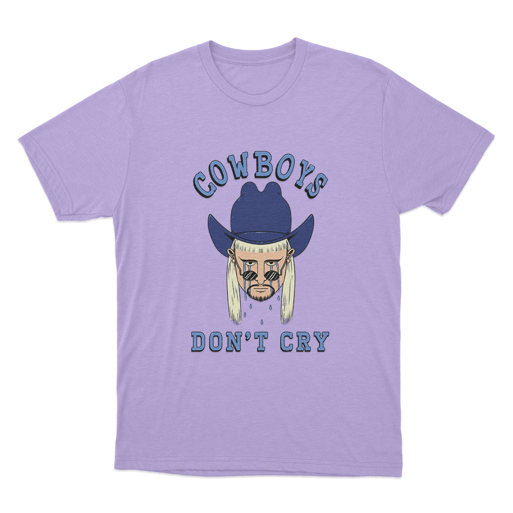 Cowboys Don't Cry Unisex T Shirt Purple Cowboys Dont Cry Unisex T Shirt Purple