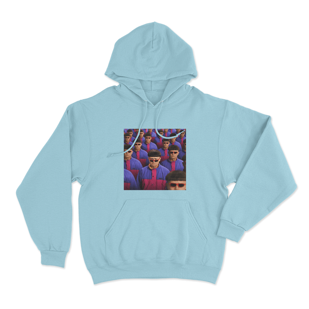 Life Goes On Unisex Hoodie Sky Blue Life Goes On Unisex Hoodie Sky Blue