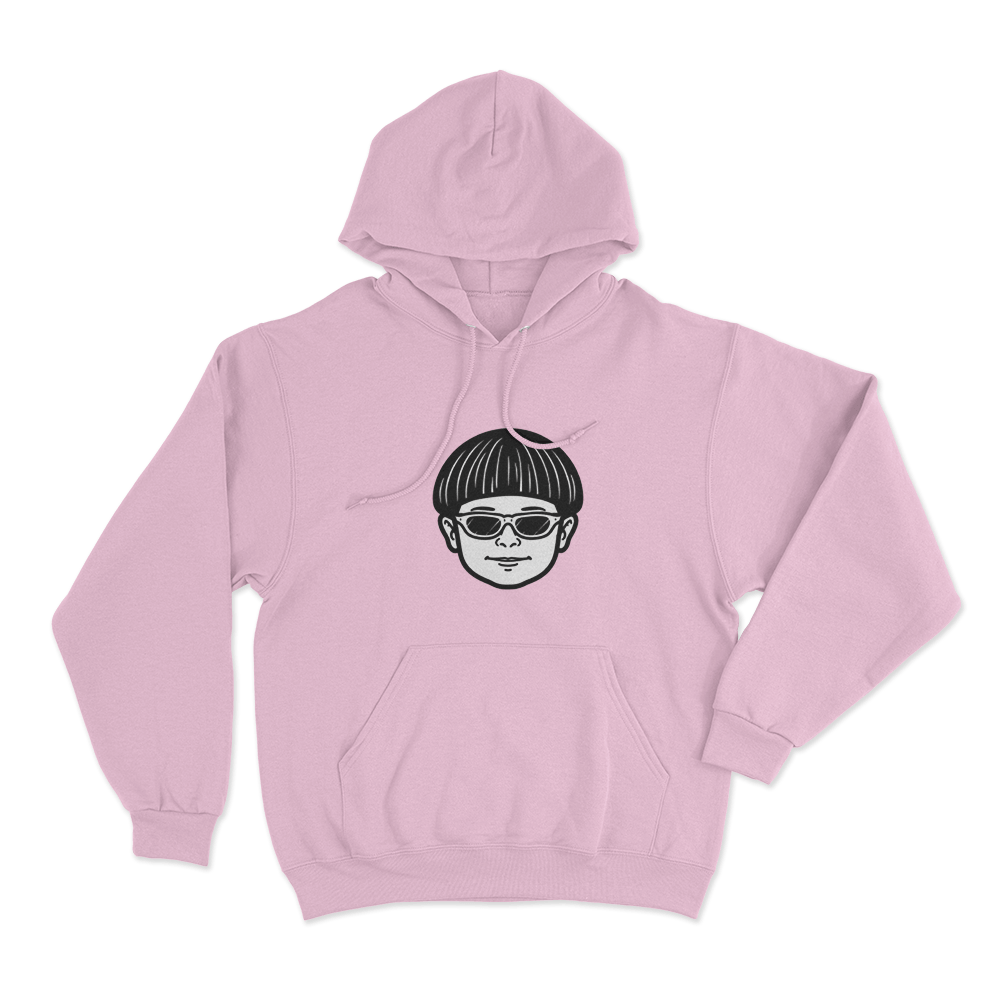 Oliver Tree Cartoon Head Unisex Hoodie Pink Oliver Tree Cartoon Head Unisex Hoodie Pink