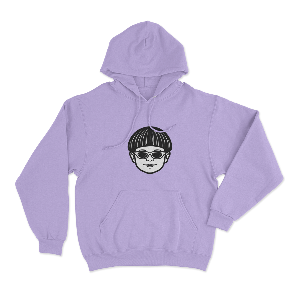 Oliver Tree Cartoon Head Unisex Hoodie Purple Oliver Tree Cartoon Head Unisex Hoodie Purple