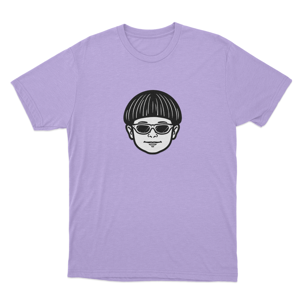 Oliver Tree Cartoon Head Unisex T Shirt Purple Oliver Tree Cartoon Head Unisex T Shirt Purple