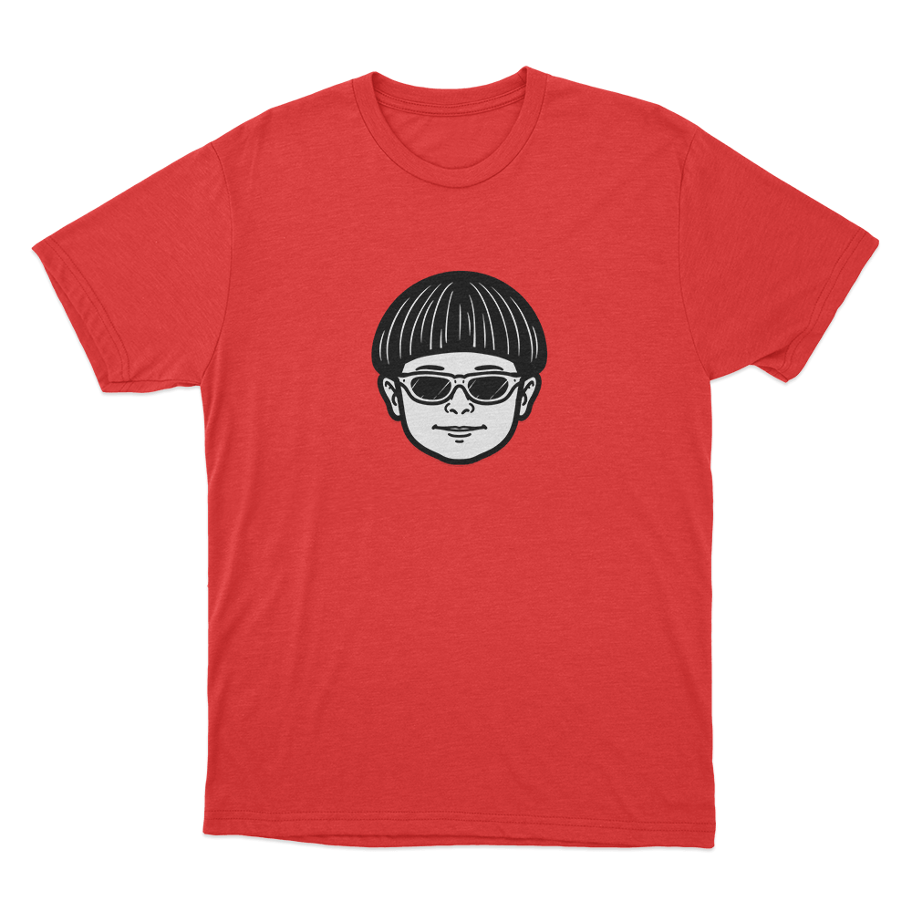 Oliver Tree Cartoon Head Unisex T Shirt Red Oliver Tree Cartoon Head Unisex T Shirt Red