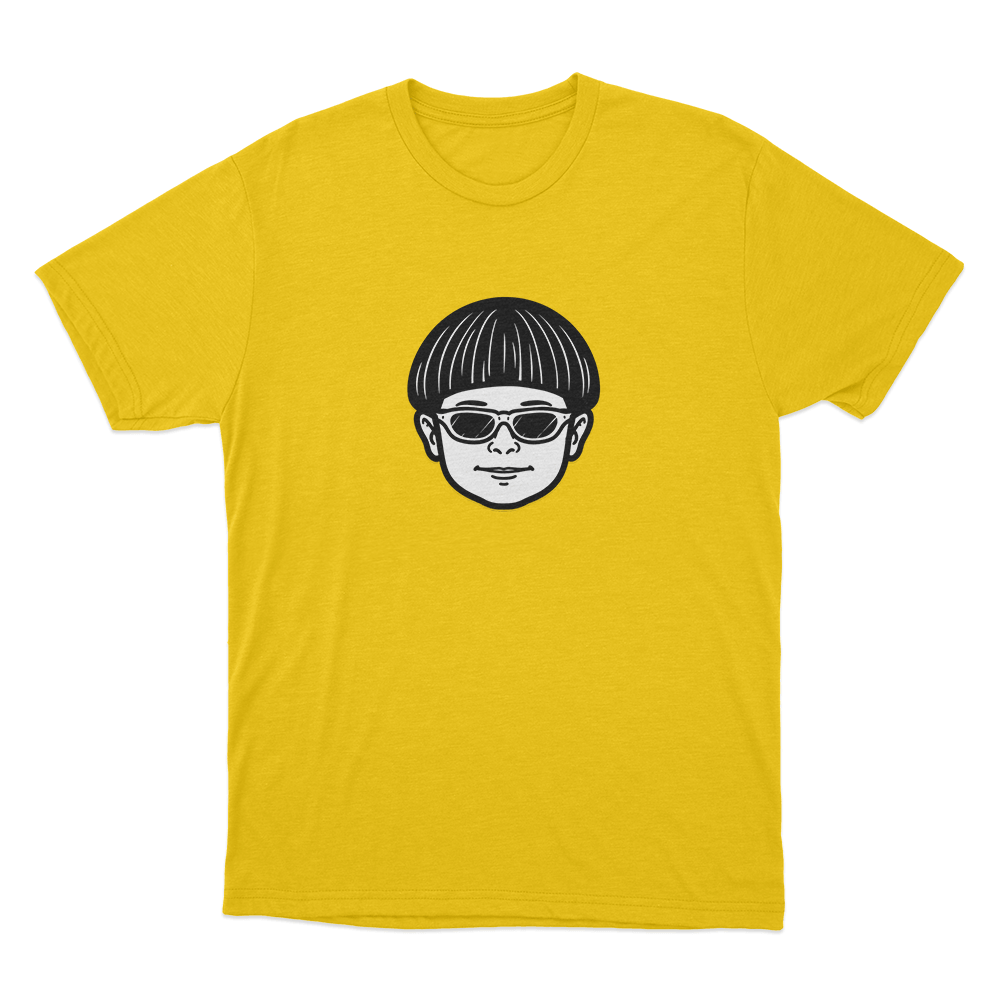 Oliver Tree Cartoon Head Unisex T Shirt Yellow Oliver Tree Cartoon Head Unisex T Shirt Yellow