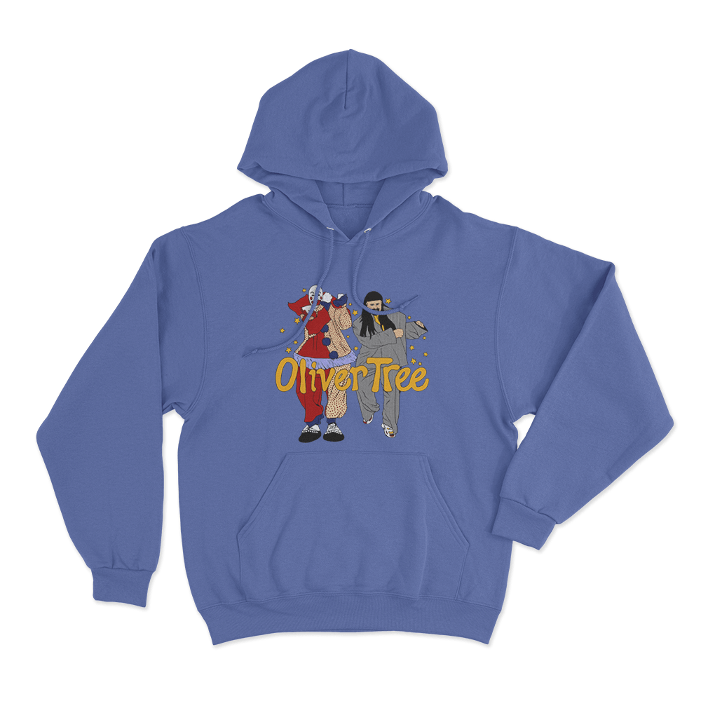 Oliver Tree Miss You Clown Unisex Hoodie Blue Oliver Tree Miss You Clown Unisex Hoodie Blue