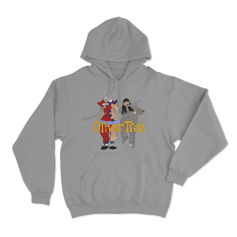 Oliver Tree Miss You Clown Unisex Hoodie Grey Oliver Tree Miss You Clown Unisex Hoodie Grey