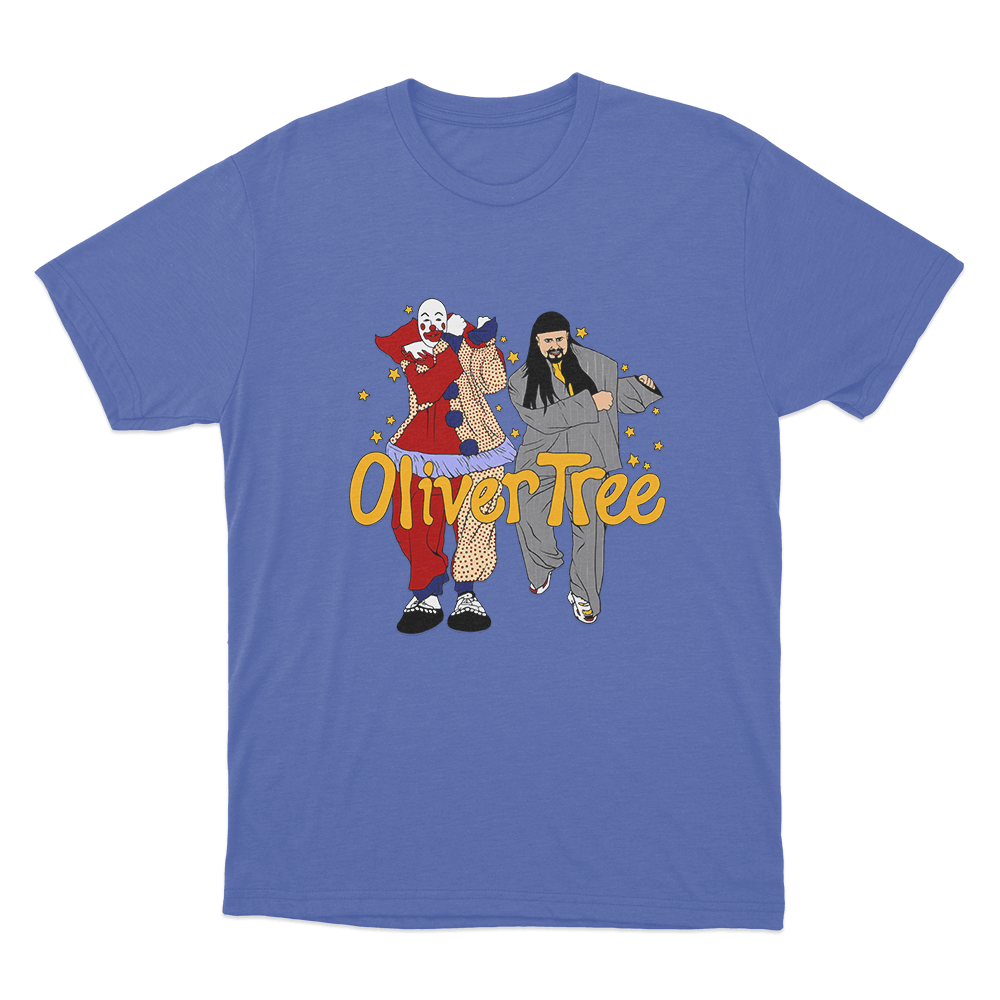 Oliver Tree Miss You Clown Unisex T Shirt Blue Oliver Tree Miss You Clown Unisex T Shirt Blue