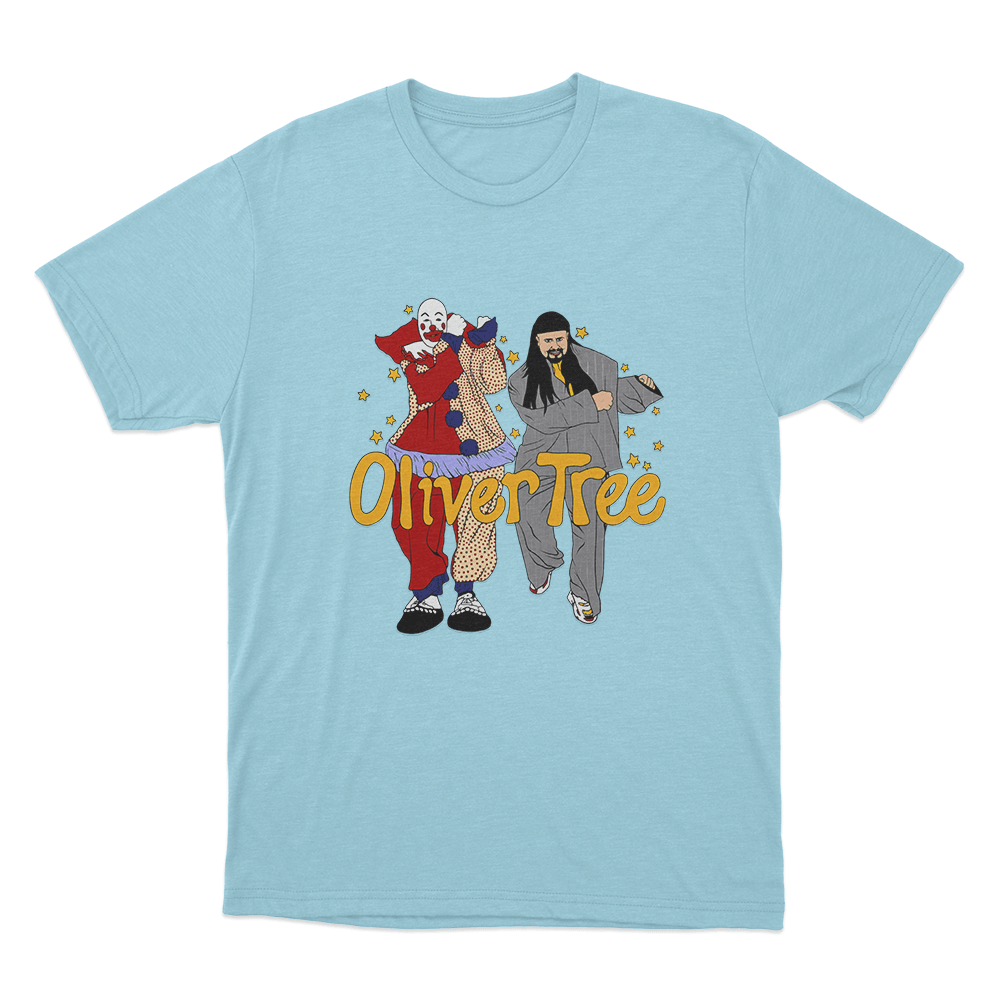 Oliver Tree Miss You Clown Unisex T Shirt Sky Blue Oliver Tree Miss You Clown Unisex T Shirt Sky Blue