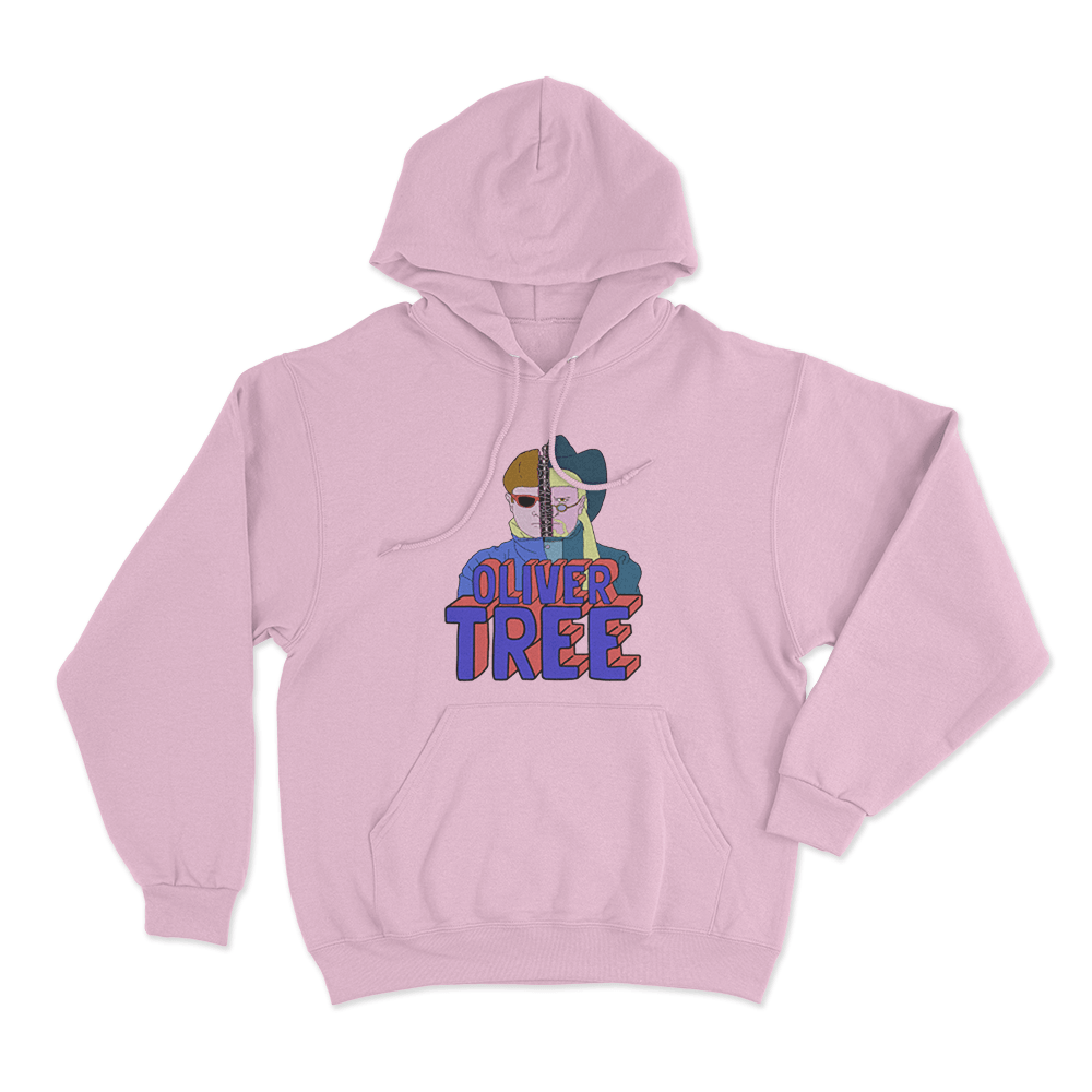 Oliver Tree Terminator Tree Unisex Hoodie Pink Oliver Tree Terminator Tree Unisex Hoodie Pink