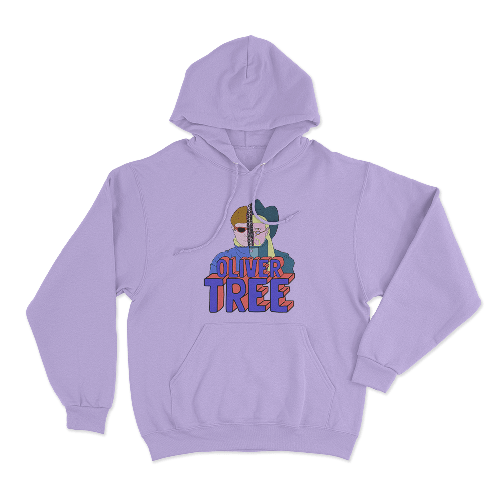 Oliver Tree Terminator Tree Unisex Hoodie Purple Oliver Tree Terminator Tree Unisex Hoodie Purple
