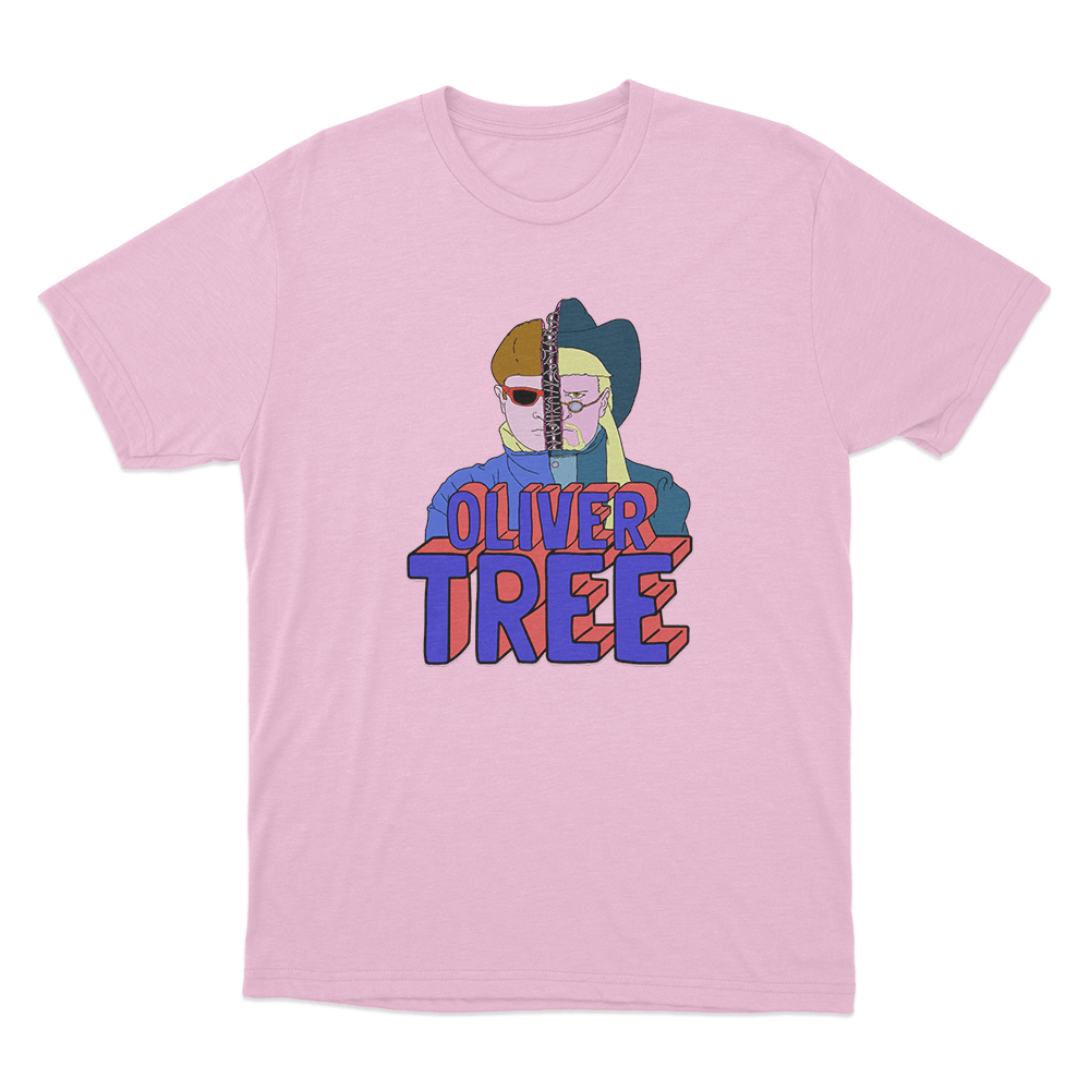 Oliver Tree Terminator Tree Unisex T Shirt Pink Oliver Tree Terminator Tree Unisex T Shirt Pink