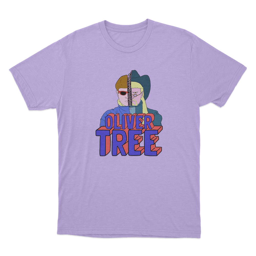 Oliver Tree Terminator Tree Unisex T Shirt Purple Oliver Tree Terminator Tree Unisex T Shirt Purple