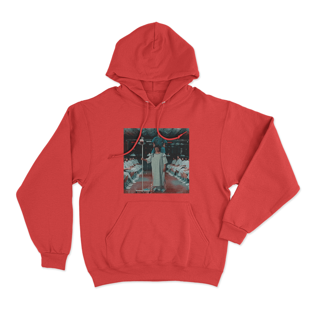 With You Unisex Hoodie Red With You Unisex Hoodie Red