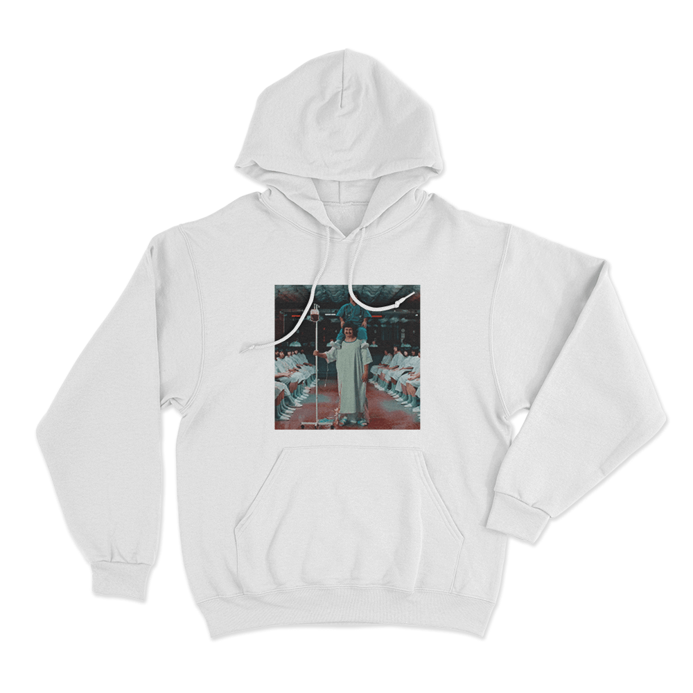 With You Unisex Hoodie White With You Unisex Hoodie White